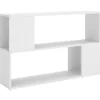 vidaXL Bücherregal Weiß 100x24x63 cm Holzwerkstoff