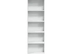 vidaXL Bücherregal Weiß 60x30x189 cm Holzwerkstoff 857917