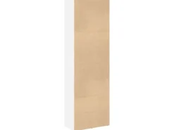vidaXL Bücherregal Weiß 60x30x189 cm Holzwerkstoff 857917