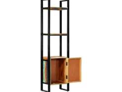 vidaXL Bücherregal 45x30x171 cm Altholz Massiv