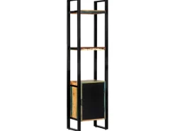 vidaXL Bücherregal 45x30x171 cm Altholz Massiv