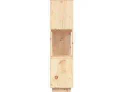 vidaXL Bücherregal/Raumteiler 80x25x101 cm Massivholz Kiefer