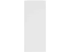 vidaXL Bücherregal/Raumteiler Weiß 100x30x72 cm