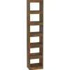 vidaXL Bücherregal/Raumteiler Räuchereiche 40x30x198 cm