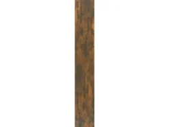 vidaXL Bücherregal/Raumteiler Räuchereiche 40x30x198 cm