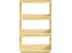 vidaXL Bücherregal/Raumteiler 60x35x103 cm Massivholz Kiefer