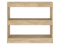 vidaXL Bücherregal/Raumteiler Sonoma-Eiche 80x30x72 cm