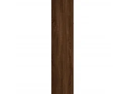vidaXL Bücherregal/Sideboard Braun Eiche 66×30×130 cm Holzwerkstoff