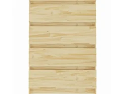 vidaXL Beistellschrank 60x36x84 cm Massivholz Kiefer 808103