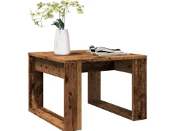 vidaXL Beistelltisch Altholz-Optik 50x50x35 cm Holzwerkstoff 856688