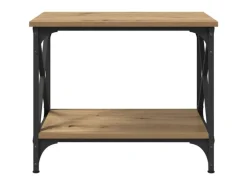 vidaXL Beistelltisch Artisan-Eiche 875739