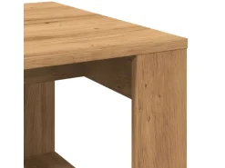 vidaXL Beistelltisch Artisan-Eiche 50x50x35 cm Holzwerkstoff 856689