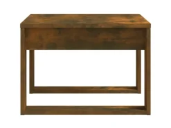 vidaXL Beistelltisch Räuchereiche 50x50x35 cm Holzwerkstoff 825825