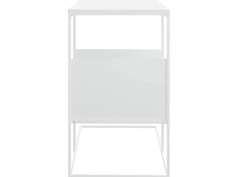vidaXL Beistelltisch Weiß 55x36x59,5 cm Holzwerkstoff 343107