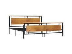 vidaXL Bett Metall 200x200 cm Modell 11115659