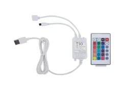 vidaXL Bett mit Bettkasten Hydraulisch LED Dunkelgrau Stoff 180x200 cm619367