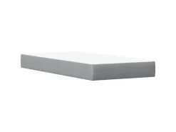 vidaXL Bett mit Matratze 90x200 cm Massivholz Kiefer2012740