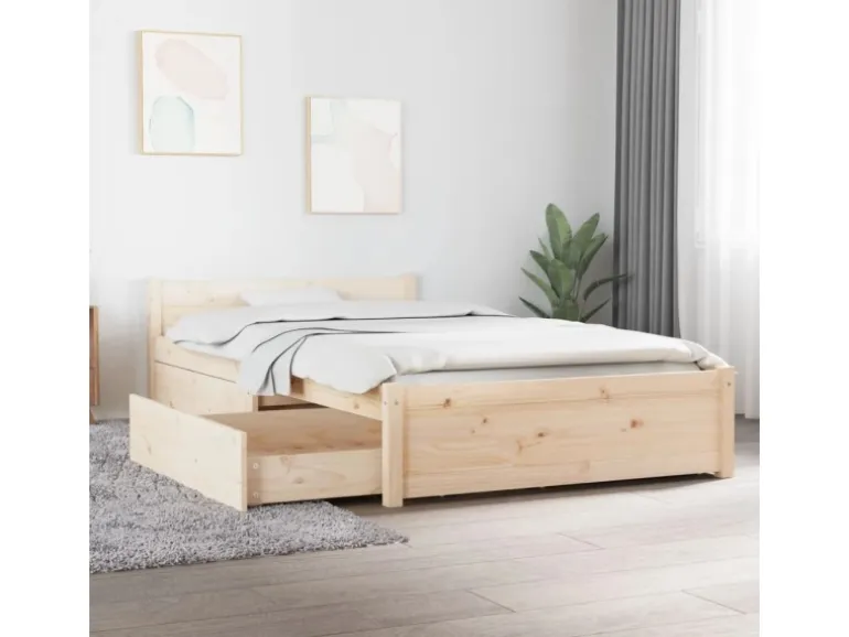 vidaXL Bett mit Schubladen 100x200 cm 3103488