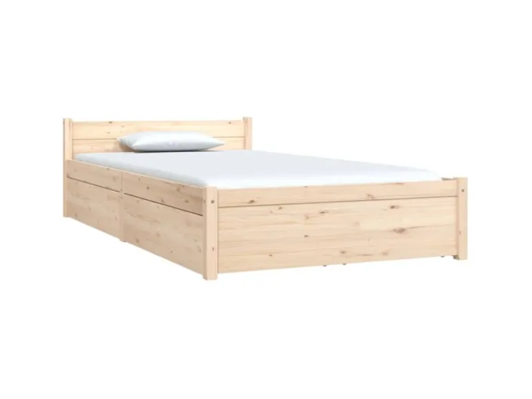 vidaXL Bett mit Schubladen 100x200 cm 3103488