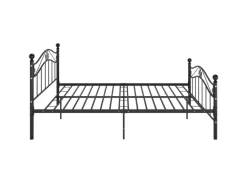 vidaXL Bett Schwarz Metall 180x200 cm Modell 11115684