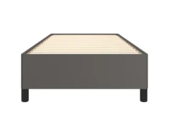 vidaXL Bettgestell Grau 90x190 cm Kunstleder Modell 21370055