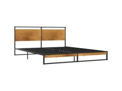 vidaXL Bettgestell Metall 160x200 cm730892