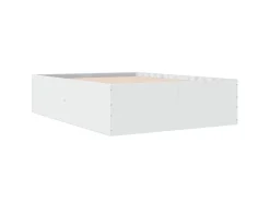 vidaXL Bettgestell Weiß 140x200 cm Holzwerkstoff 3280923