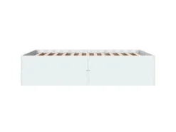 vidaXL Bettgestell Weiß 140x200 cm Holzwerkstoff 3280923