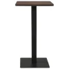 vidaXL BistRotisch Dunkle Esche 50x50x107 cm