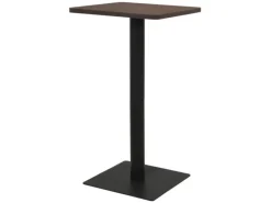 vidaXL BistRotisch Dunkle Esche 50x50x107 cm