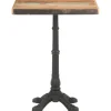 vidaXL BistRotisch 60x60x76 cm Altholz Massiv
