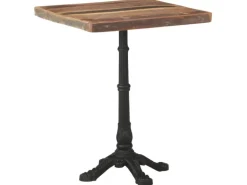 vidaXL BistRotisch 60x60x76 cm Altholz Massiv