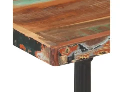 vidaXL BistRotisch 60x60x76 cm Altholz Massiv