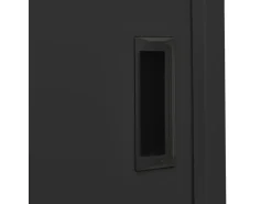 vidaXL Büroschrank mit Schiebetür Anthrazit 90x40x180 cm Stahl Modell 1