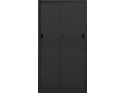 vidaXL Büroschrank mit Schiebetür Anthrazit 90x40x180 cm Stahl Modell 1