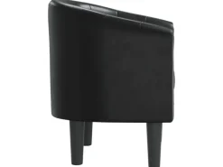 vidaXL Clubsessel Schwarz Kunstleder Modell 2