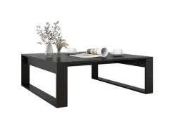 vidaXL Couchtisch Schwarz 100x100x35 cm Holzwerkstoff Modell 1