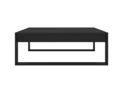 vidaXL Couchtisch Schwarz 100x100x35 cm Holzwerkstoff Modell 1