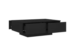 vidaXL Couchtisch Schwarz 90x60x31 cm Holzwerkstoff
