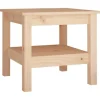 vidaXL Couchtisch 45x45x40 cm Massivholz Kiefer