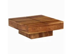 vidaXL Couchtisch 80x80x30 cm Massivholz Akazie 246250