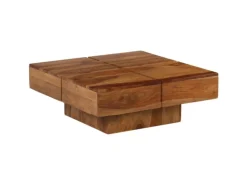 vidaXL Couchtisch 80x80x30 cm Massivholz Akazie 246250