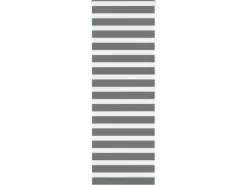 vidaXL Doppelrollo Dunkelgrau 85x200 cm Stoffbreite 80,9 cm Polyester 4014154