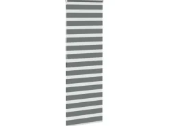 vidaXL Doppelrollo Dunkelgrau 85x200 cm Stoffbreite 80,9 cm Polyester 4014154