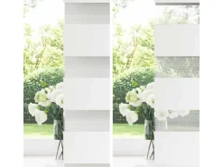 vidaXL Doppelrollo Weiß 100x200 cm Stoffbreite 95,9 cm Polyester 4014781