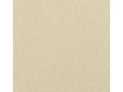 vidaXL Eckbettgestell mit Kopfteil Creme 80 x 200 cm Stoff 42016033