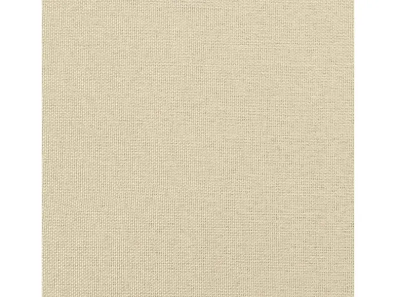 vidaXL Eckbettgestell mit Kopfteil Creme 80 x 200 cm Stoff 42016033