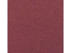vidaXL Eckbettgestell mit Kopfteil Weinrot 90 x 200 cm Stoff 42016046