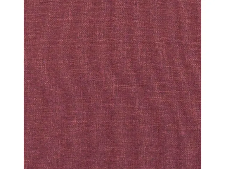 vidaXL Eckbettgestell mit Kopfteil Weinrot 90 x 200 cm Stoff 42016046