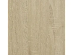 vidaXL Eckregal Sonoma-Eiche 33x33x132 cm Holzwerkstoff